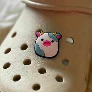 Croc Jibbitz | Squishmallows Cillian the Cow Croc Charm | Cute Gift